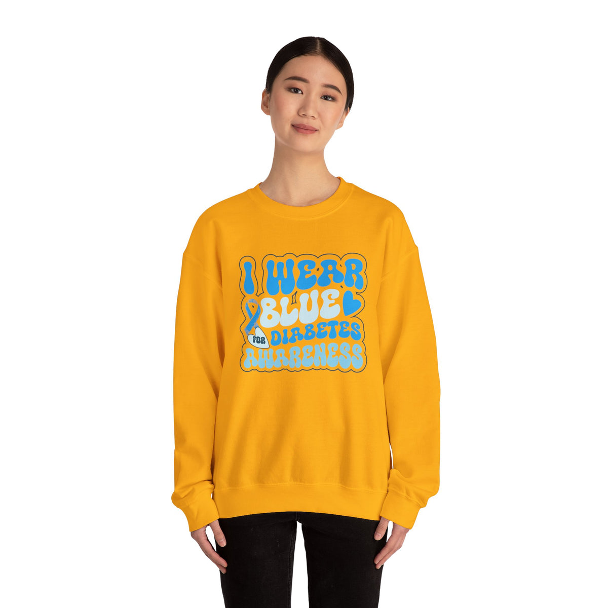 I Wear Blue Unisex Sweatshirt
