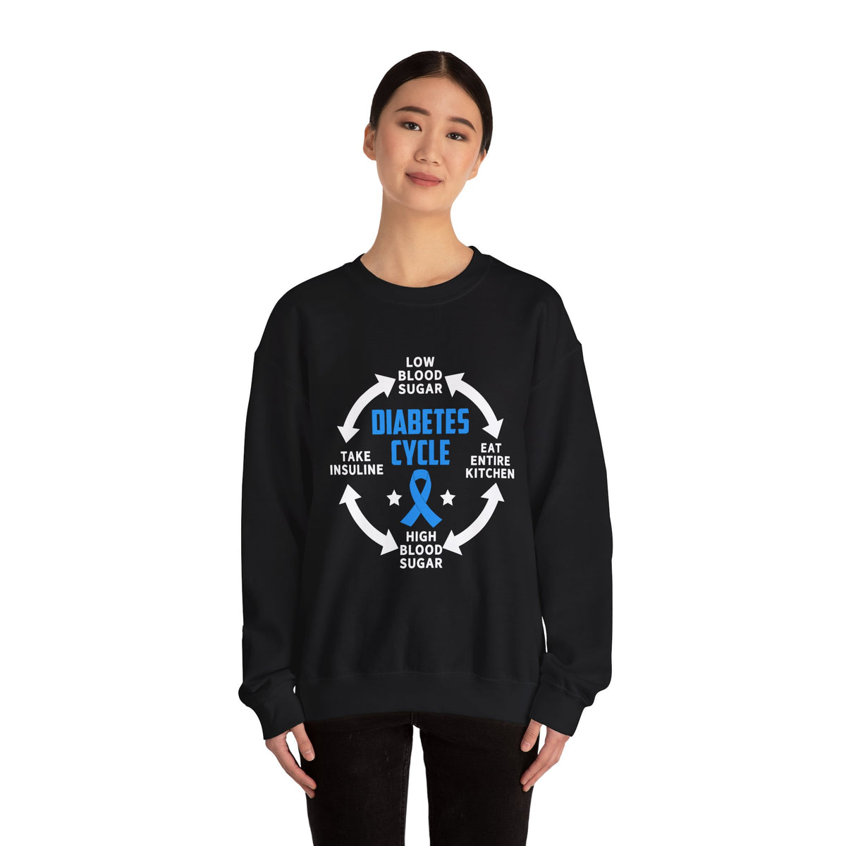 Diabetes Cycle Unisex Sweatshirt