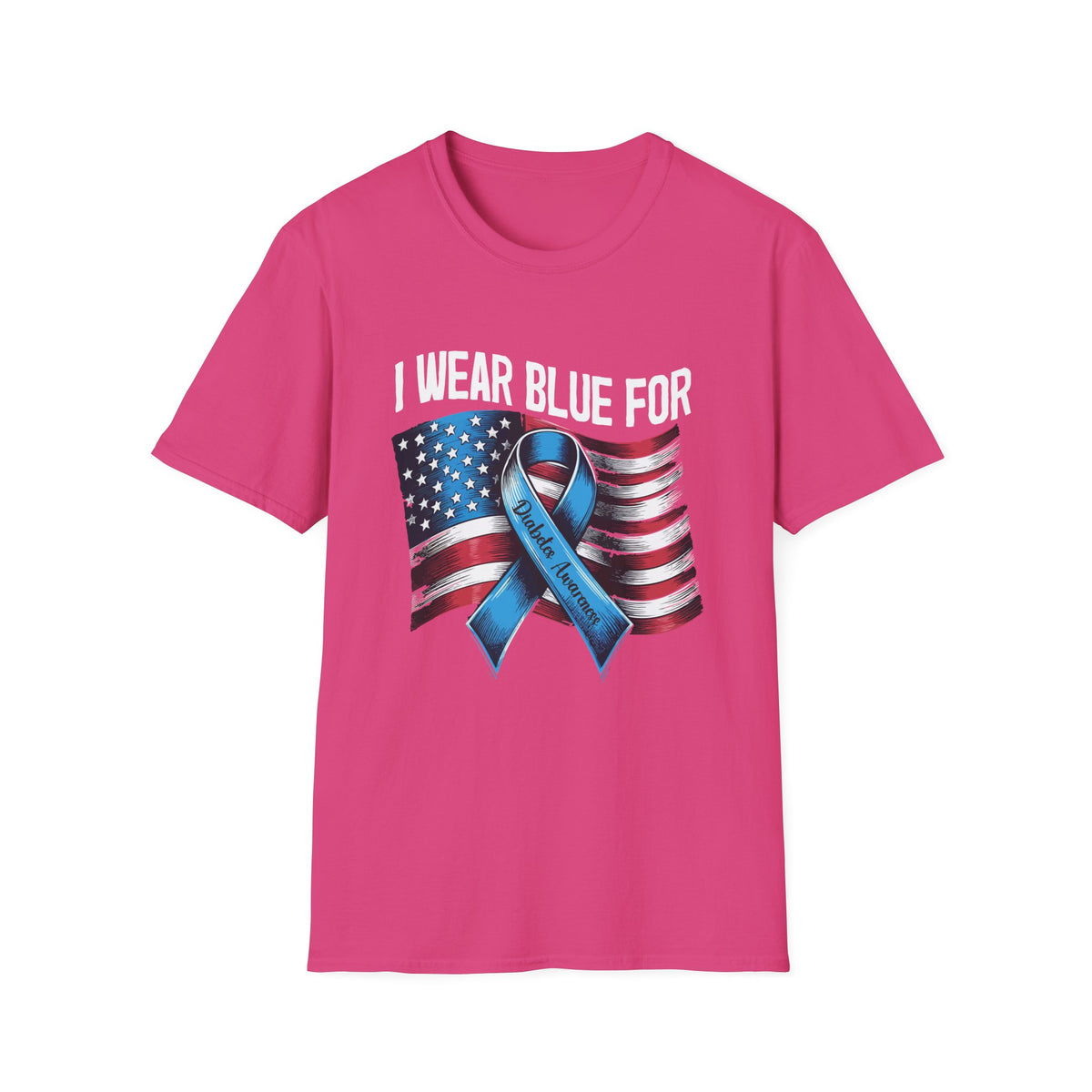 I Wear Blue For Softstyle T-Shirt