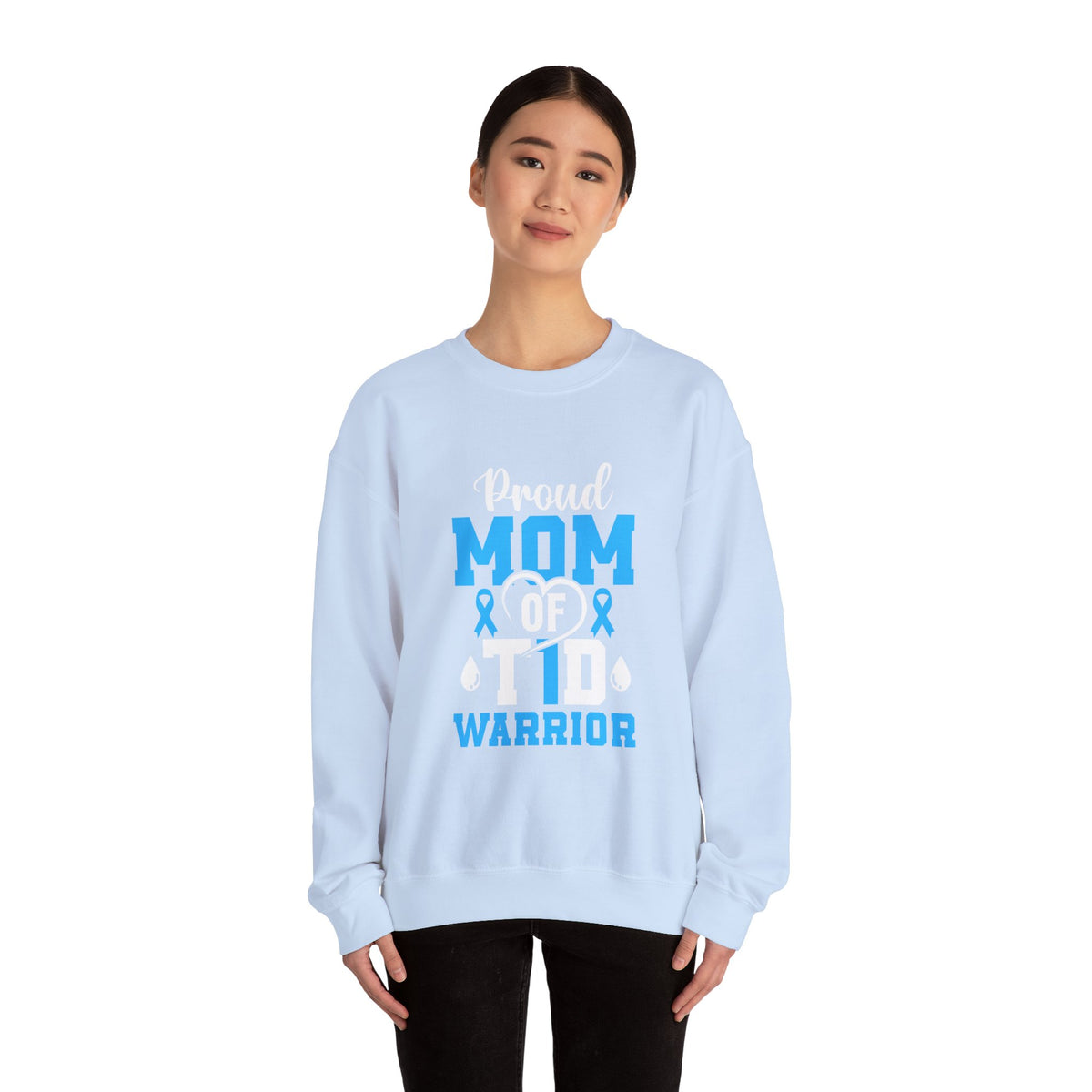 Proud Mom Of A Tie Warrior Unisex Sweatshirt