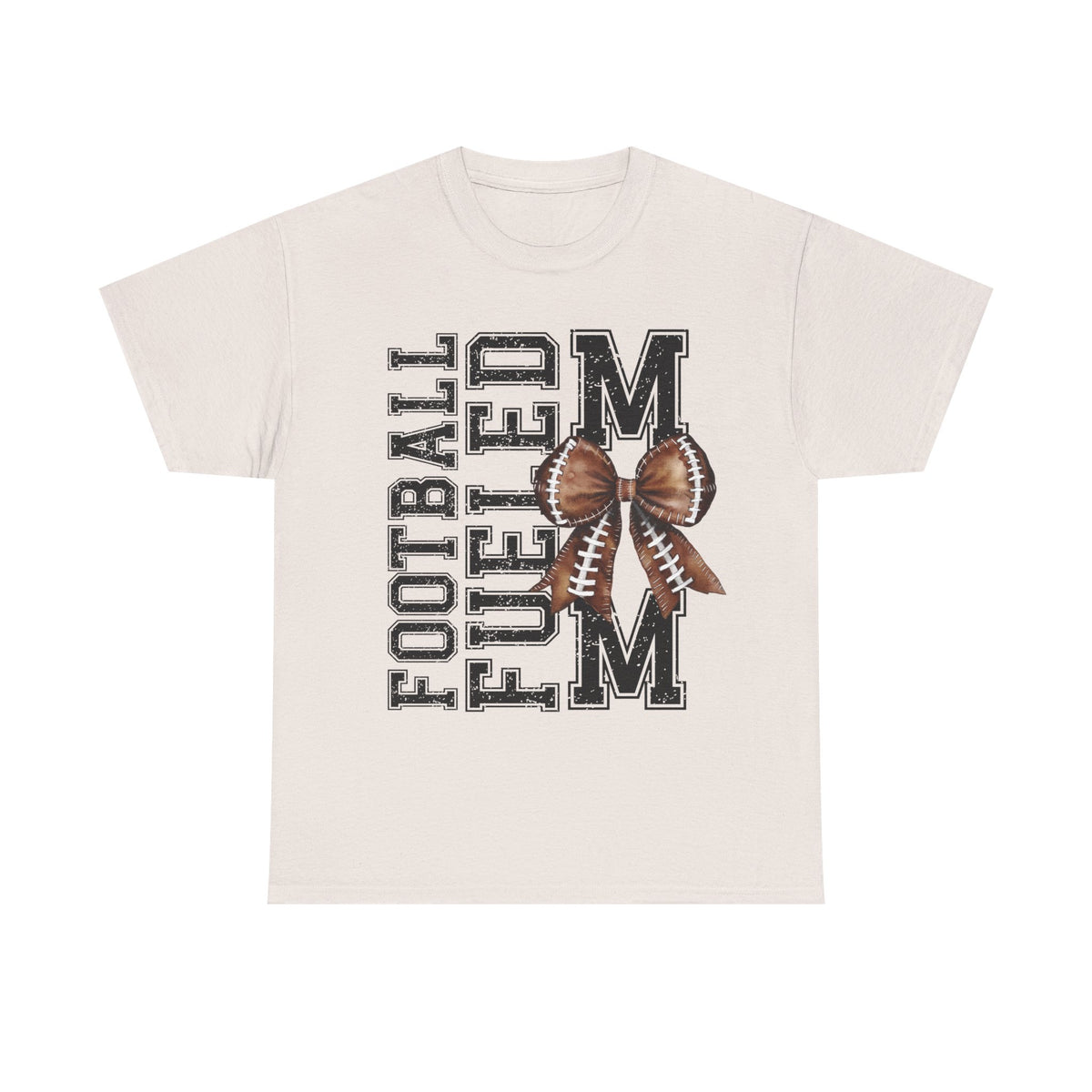 Football Fueled Unisex Heavy Cotton Tee | Game Day Shirt, Sports Gift, Team Apparel, Football Lover's T-Shirt, Casual Wear